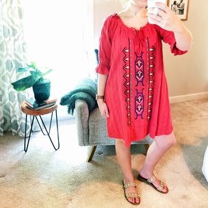 ❤️Tribal Red Dress❤️